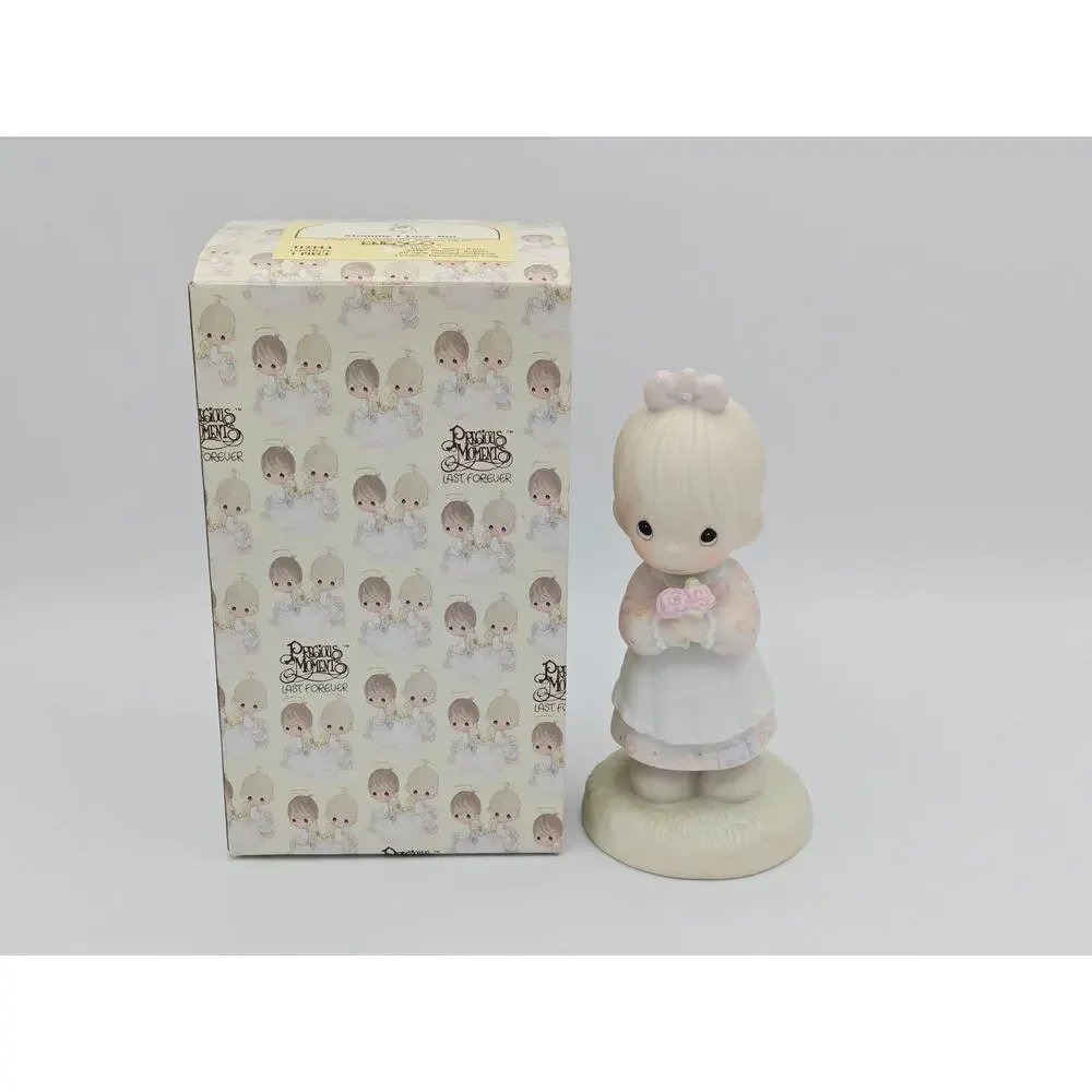 Precious Moments Mommy I Love You Figurine 112143 Enesco 1987 Collectible Art